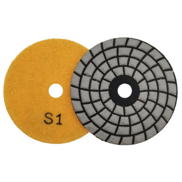 4inch 100mm Flexible 4 Step Dry Polishing Pad